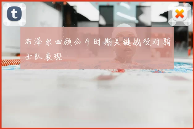 布泽尔回顾公牛时期关键战役对骑士队表现
