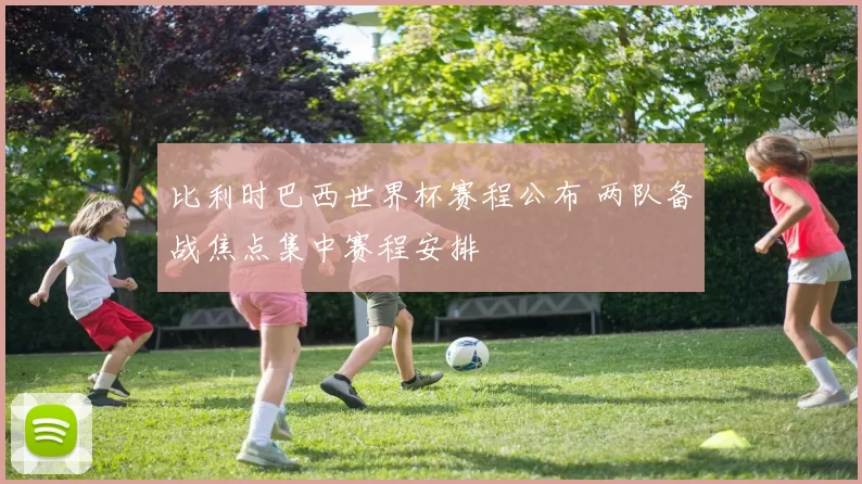 比利时巴西世界杯赛程公布 两队备战焦点集中赛程安排