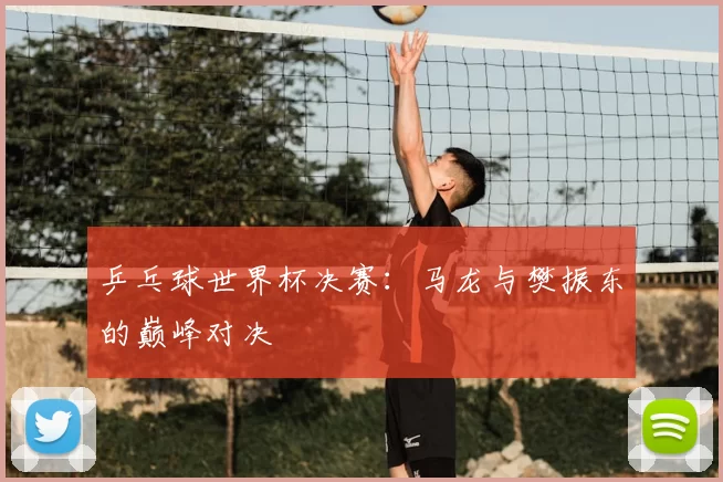 乒乓球世界杯决赛:马龙与樊振东的巅峰对决